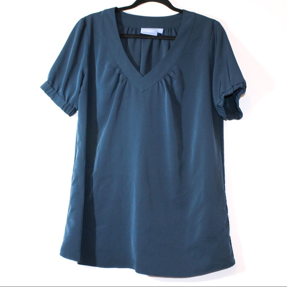SimplyVera Vera Wang blue top